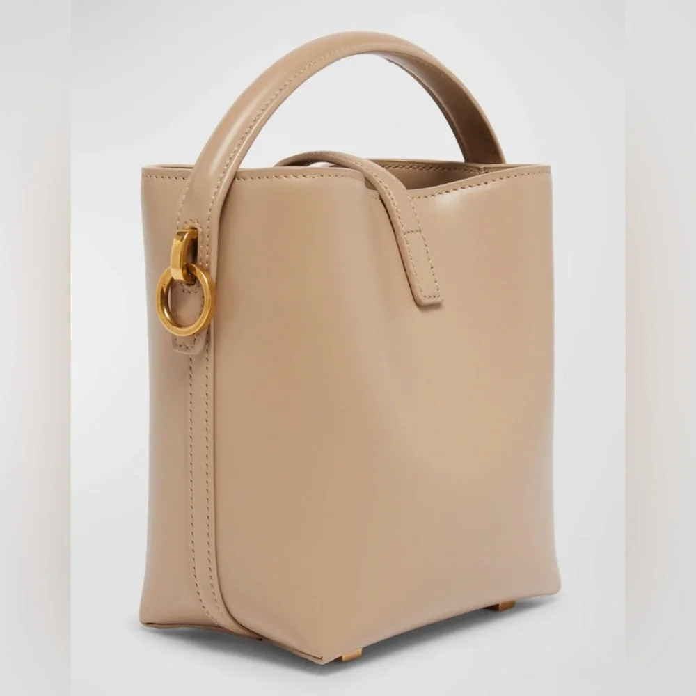 *NWT* Saint Laurent Le 37 Mini YSL Bucket Bag in Smooth Leather - Picture 5 of 8